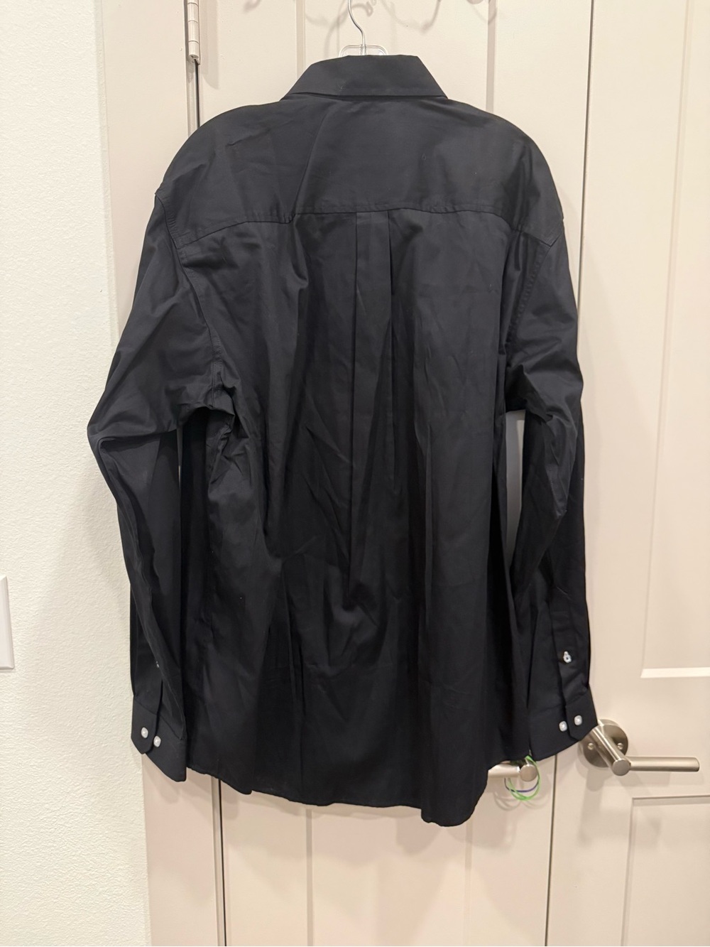 Cinch Bosque Ranch Black Button-Front Western Shirt Jacket - Picture 7 of 7